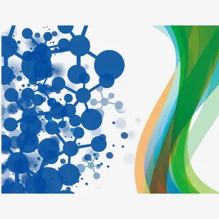 化学元素背景矢量