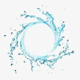 旋转动感水波免抠