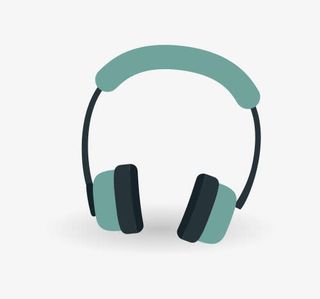 矢量 卡通手绘 耳麦免抠