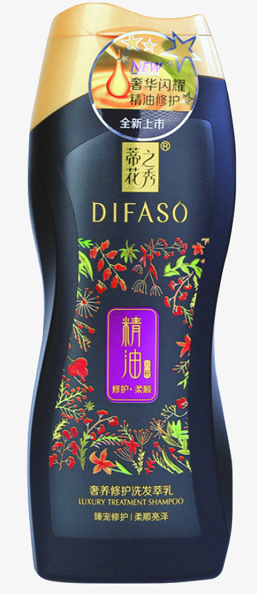 蒂花之秀柔韧丝滑洗发萃乳柔顺亮泽200g免抠