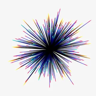 光彩夺目矢量彩色光线射线烟花免抠 光彩夺目矢量彩色光线射线烟花免抠