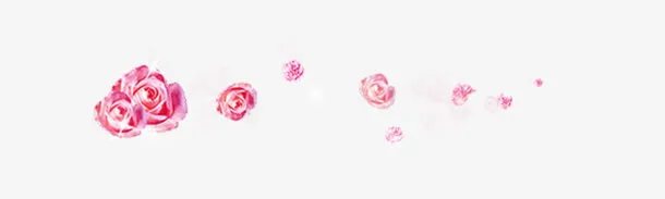花瓣飘落 玫瑰花免扣免抠