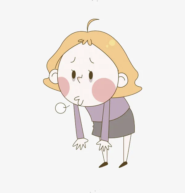 喘气女孩免抠