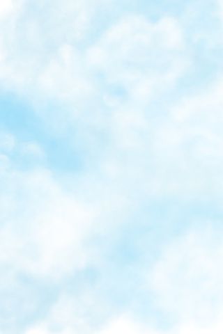 万里白云的蓝天景色高清