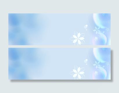 小清新花朵背景免抠