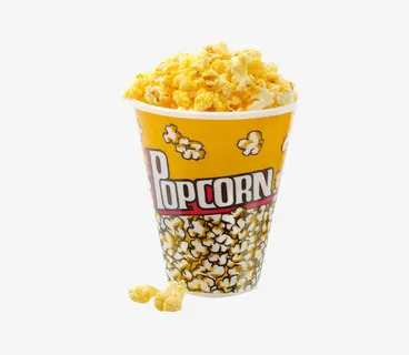 popcorn爆米花免扣食品实物免抠