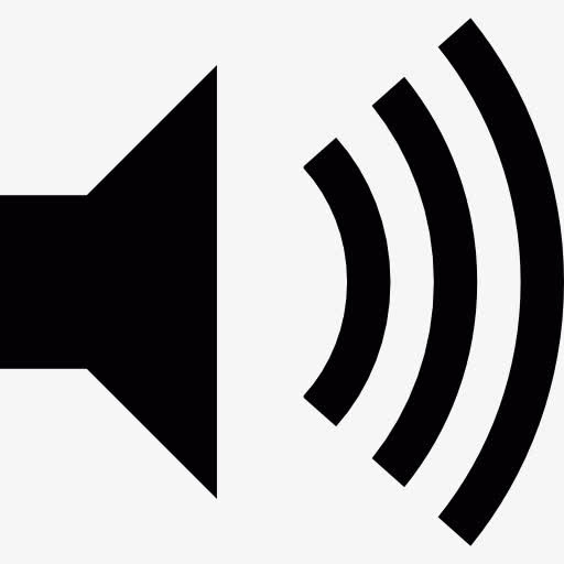 声音图标免抠