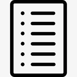 作品列表图标免抠