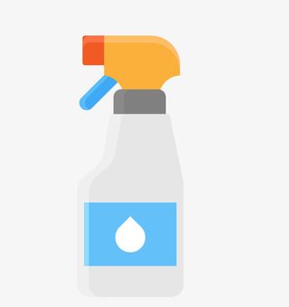 喷壶清洁护理图标免抠