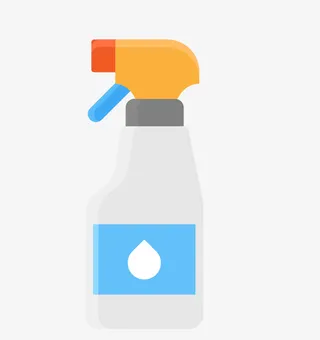 喷壶清洁护理图标免抠