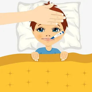 宝宝发烧测体温免抠