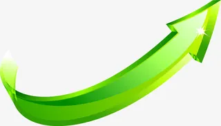 立体3D箭头安全免抠