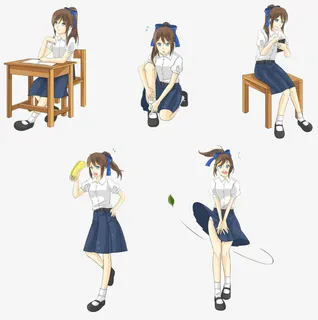 韩风女孩合集免抠