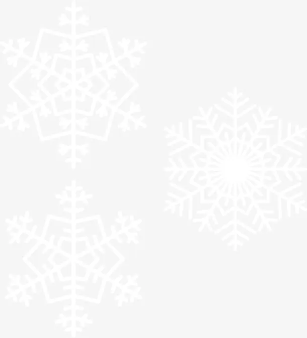 冬天雪花素材免抠
