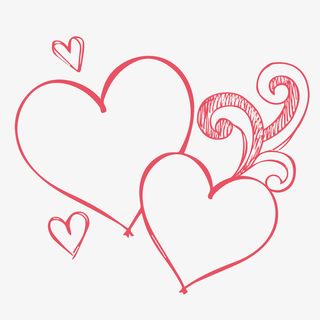 情人节爱心心形素材免抠