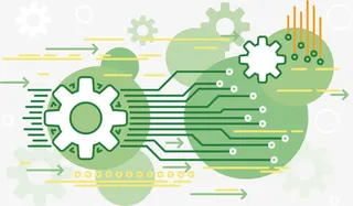 矢量绿色科技素材免抠