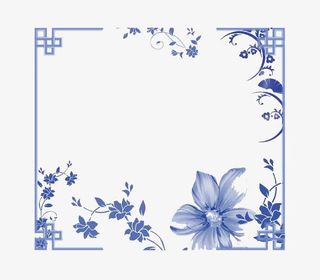 中国风艺术边框免抠