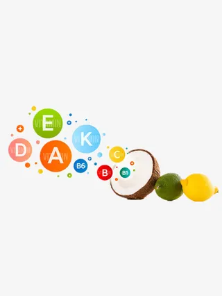 水果富含的营养元素免抠