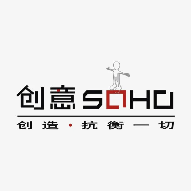 创意地产标识免抠