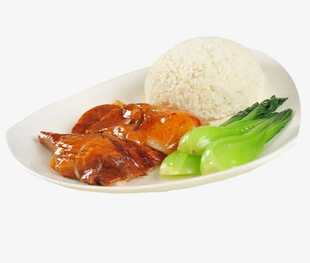 港式脆皮烧鸭饭免抠