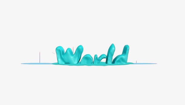 world艺术字免抠