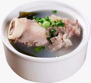 特色海带龙骨汤免抠