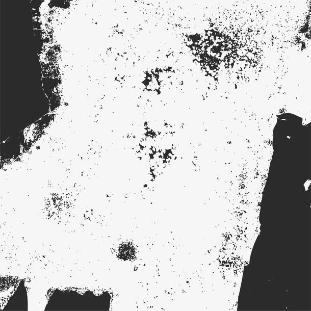 黑色复古磨砂免抠