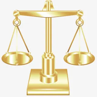 货币金融天平天秤免抠