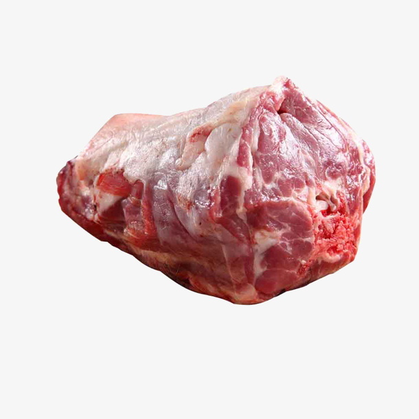 一大块羊肉设计海报免抠
