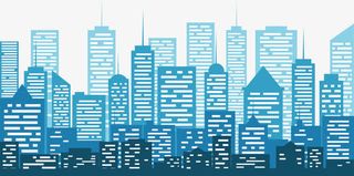 城市建筑物免抠