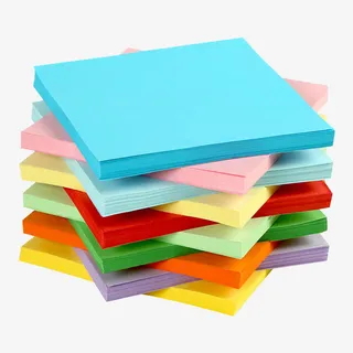 A4彩色打印纸复印纸免抠