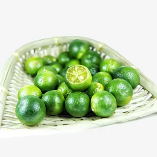 新鲜海南青桔免抠