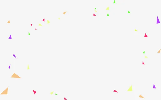 创意元素小图不规则形状三角形免抠