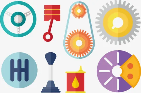 矢量图机械元件免抠