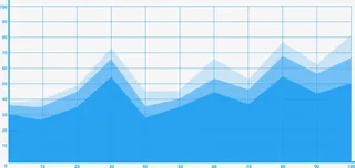股票折线图素材免抠