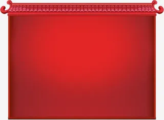 背景节日中国风墙红色