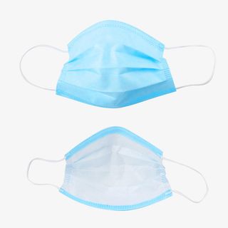 一次性口罩正反面免抠