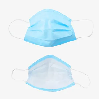 一次性口罩正反面免抠