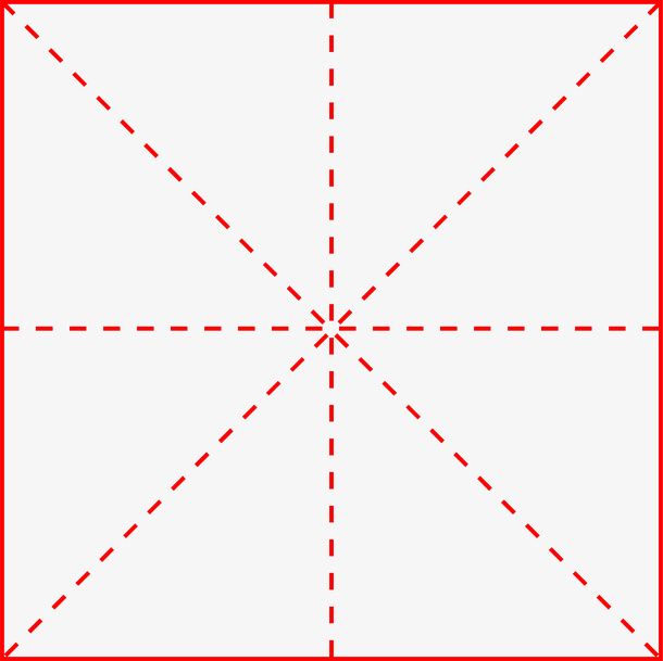 练字的米字格免抠