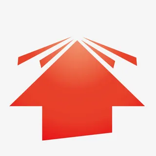 矢量红色箭头装饰免抠