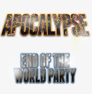 末日浩劫艺术字免抠