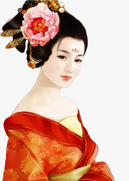 古代美女免抠
