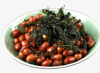 香菜花生米免抠