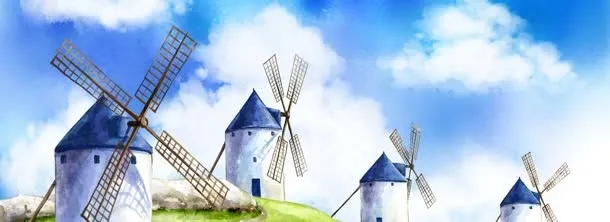 梦幻手绘卡通背景