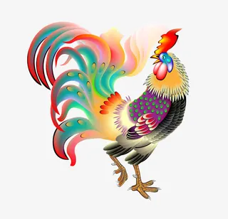鸡年大公鸡免抠