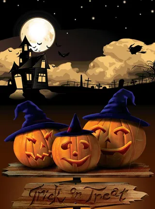万圣节日海报高清