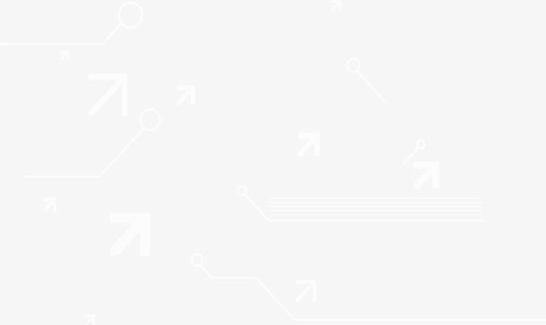 白色简约箭头漂浮素材免抠