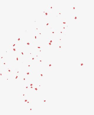 粉色红色花瓣空中飘浮素材免抠