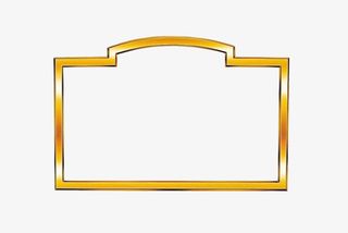 欧式金属边框免抠