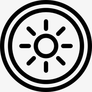 轮盾与太阳图标免抠